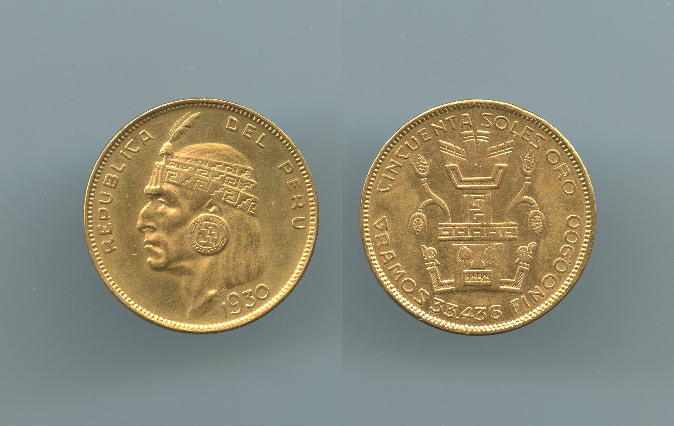 PERU, 50 Soles 1930