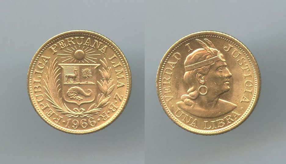 PERU, Libra 1966