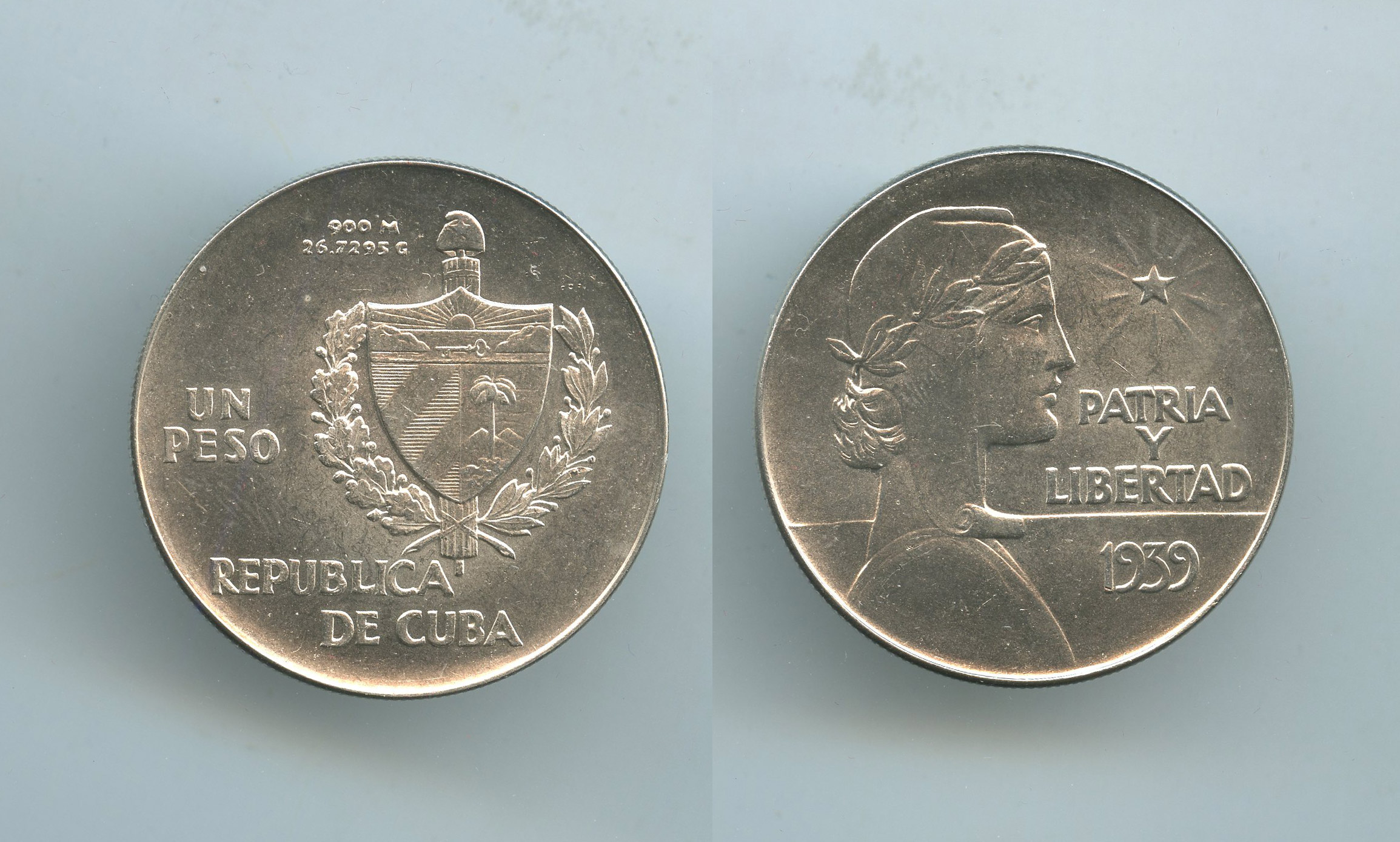 CUBA, Peso 1939