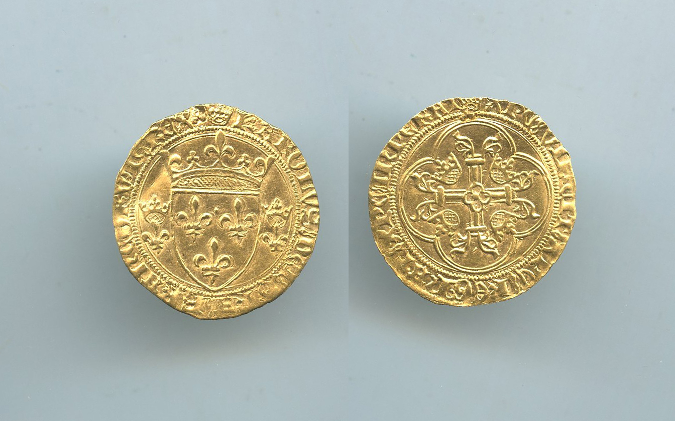 FRANCIA, Charles VII (1422-1461) Scudo d' oro