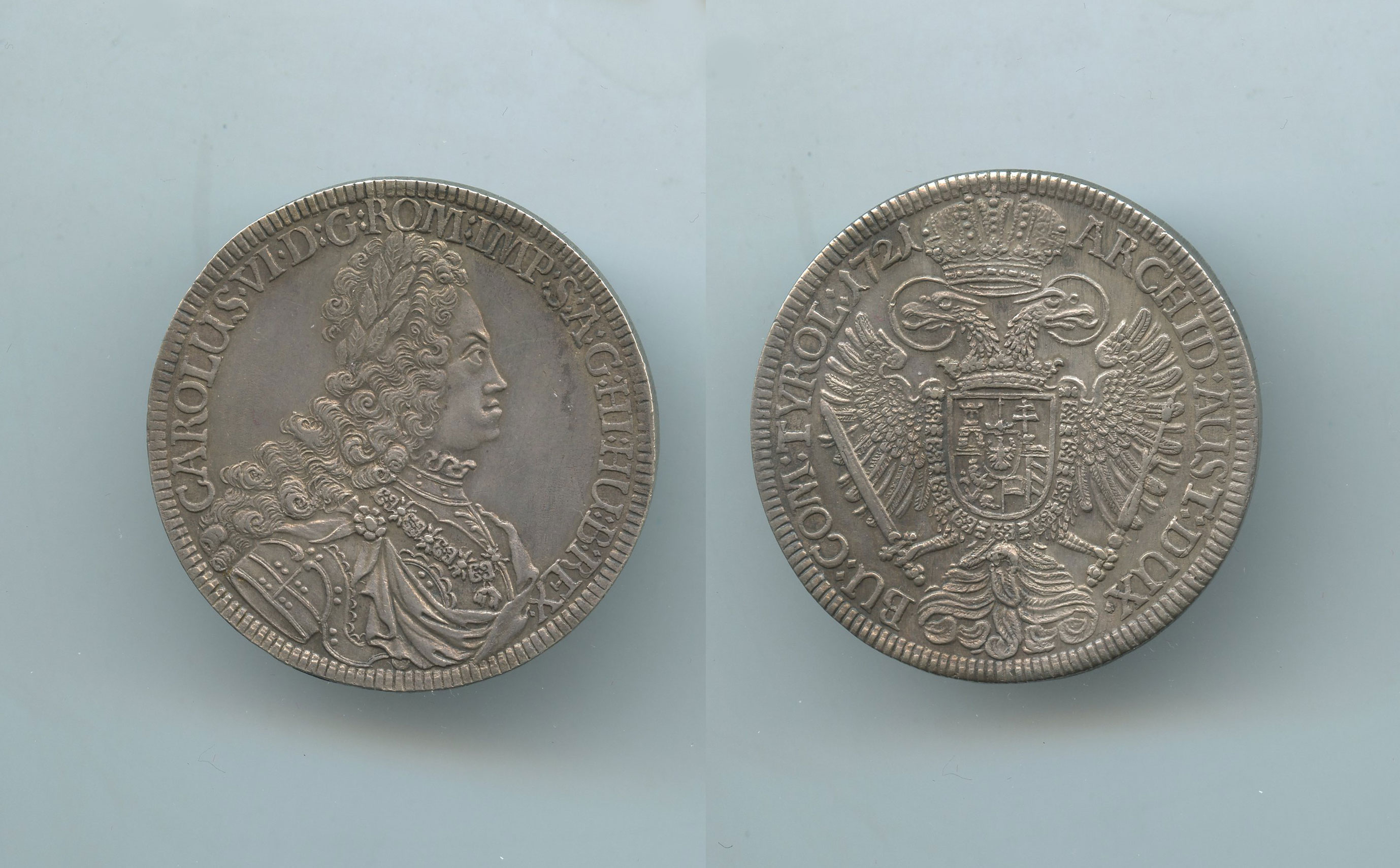 AUSTRIA, Karl VI (1711-1740) Taler 1721