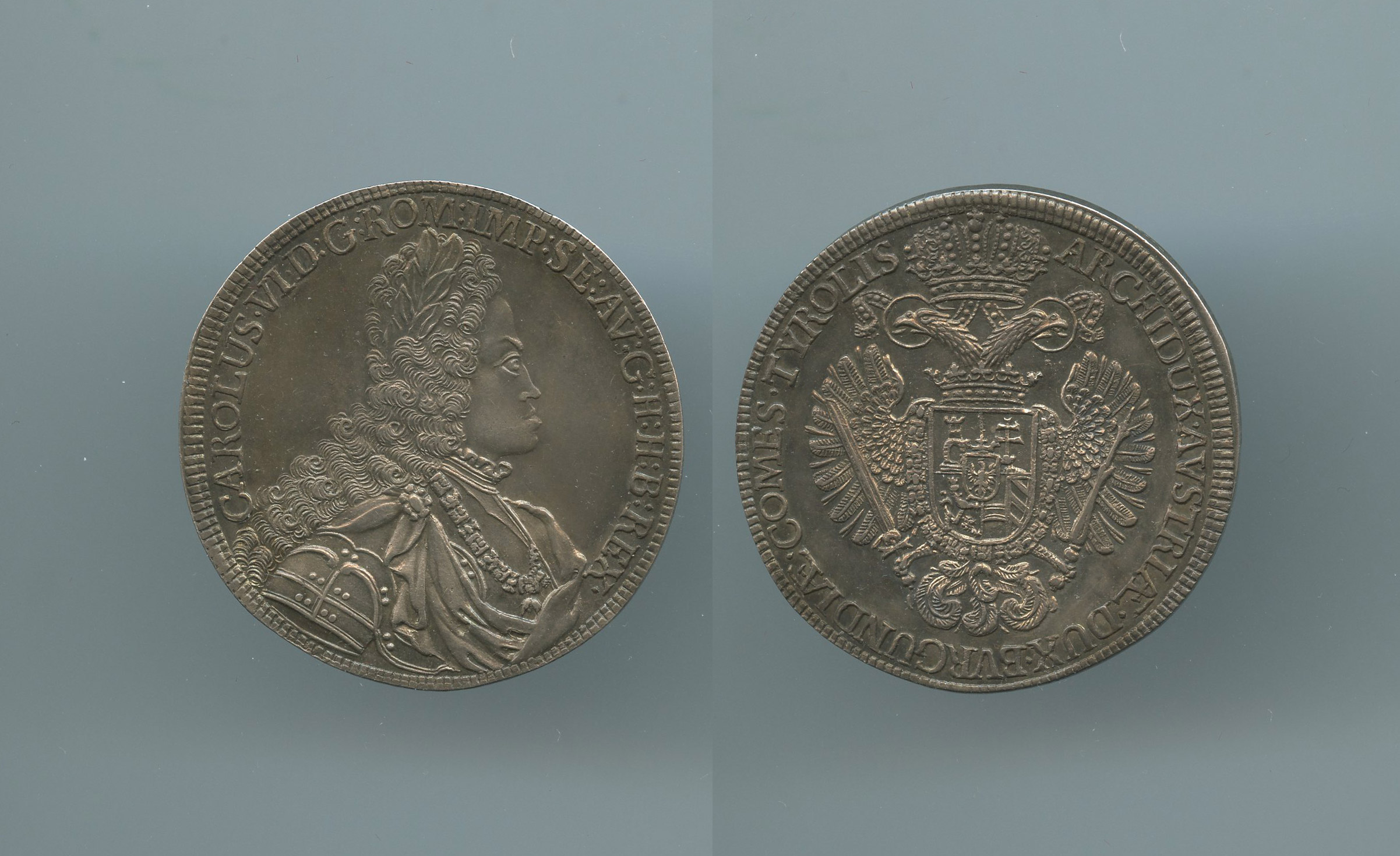 AUSTRIA, Karl VI (1711-1740) 1/2 Taler s.d. (1714)