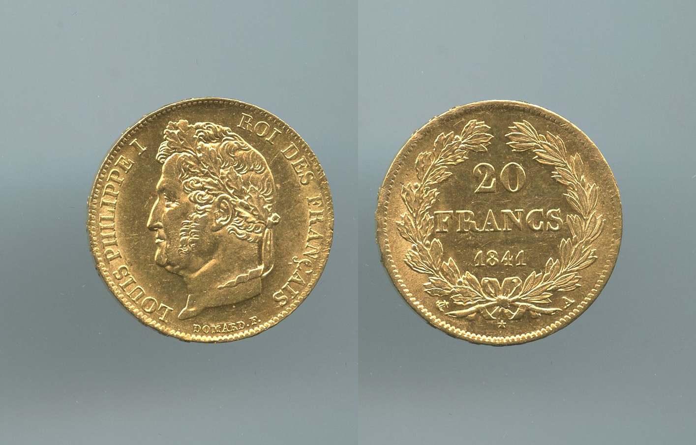 FRANCIA, Louis Philippe (1830-1848) 20 Francs 1841 A - Clicca l'immagine per chiudere