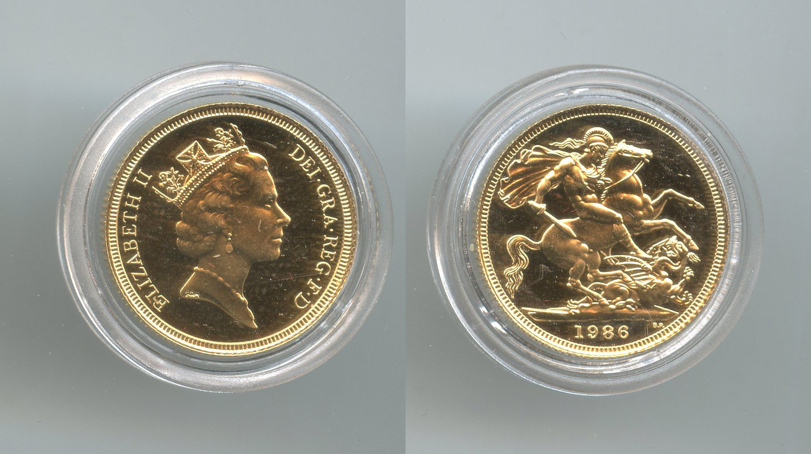 REGNO UNITO, Elizabeth II (1952-2022) Sovereign 1986