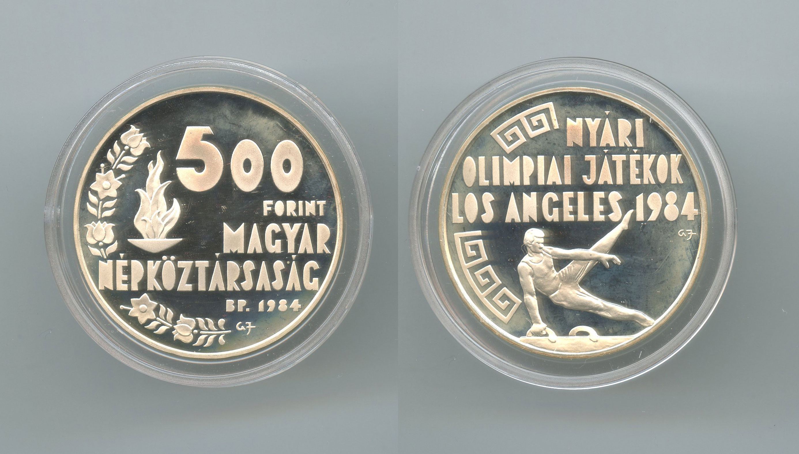 CINA, 10 Yuan 1984 "Olimpiadi Los Angeles '84"