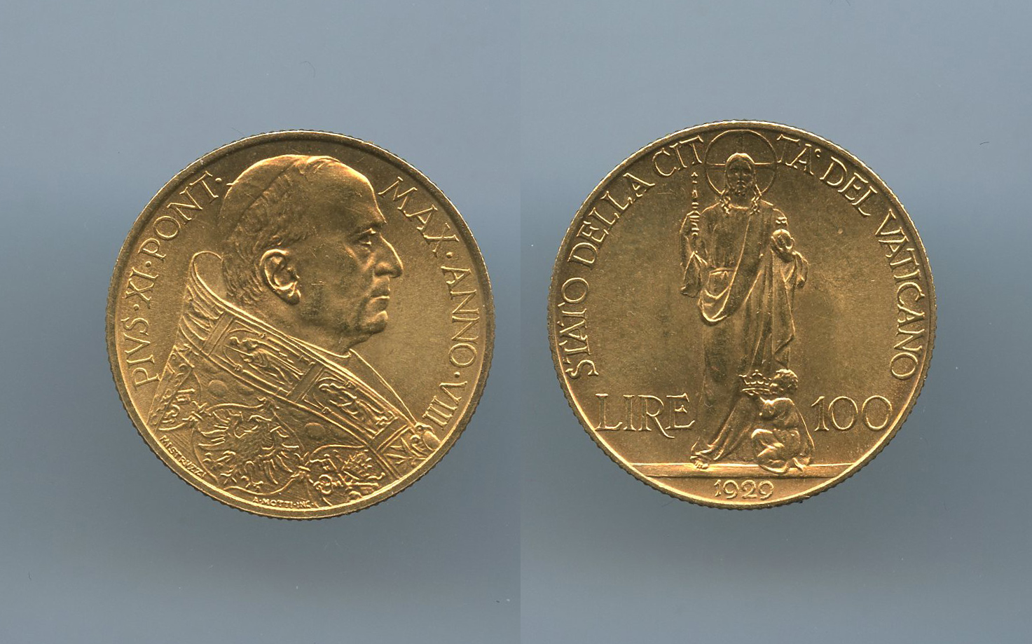 PIO XI (1929-1938) 100 Lire 1929