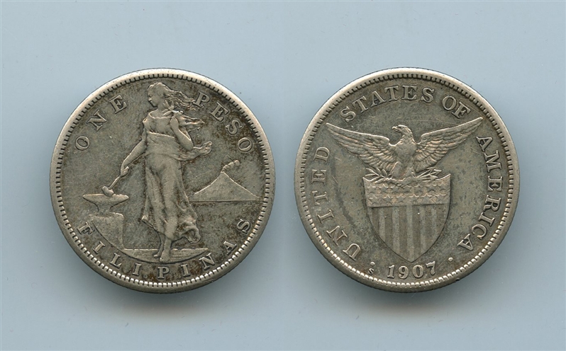 FILIPPINE, Peso 1907
