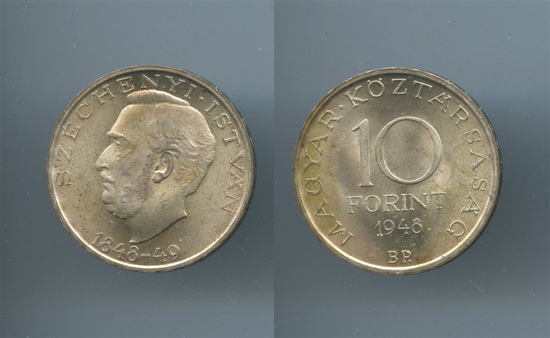 UNGHERIA, 10 Forint 1948