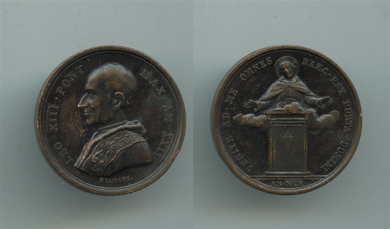 LEONE XIII (1878-1903) Medaglia 1900 - Clicca l'immagine per chiudere