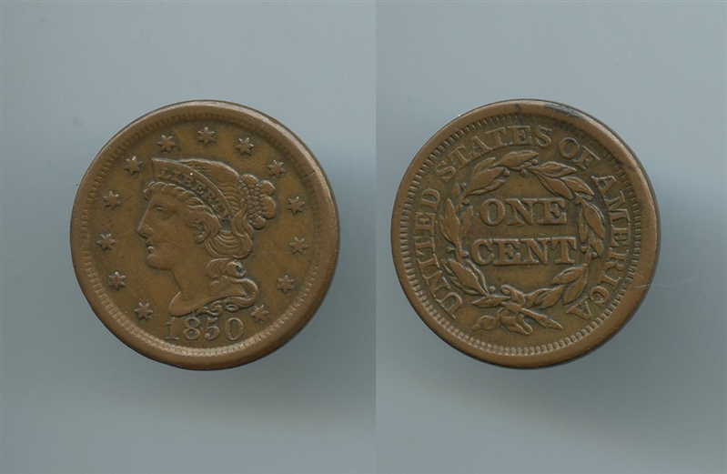 USA, One Cent 1850