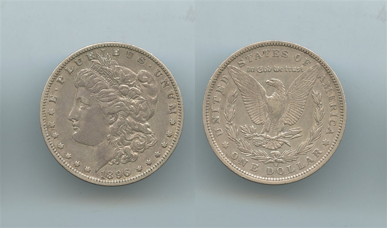USA, Morgan Dollar 1896 O