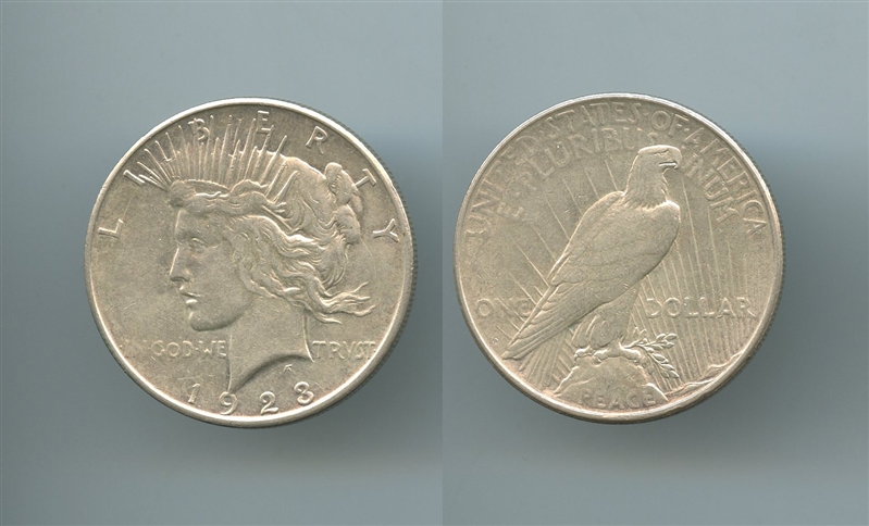 USA, Peace Dollar 1923 D