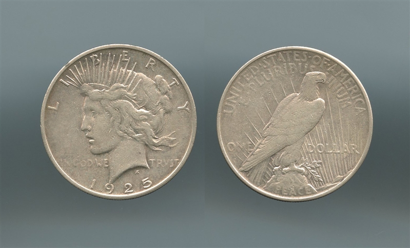 USA, Peace Dollar 1925 S