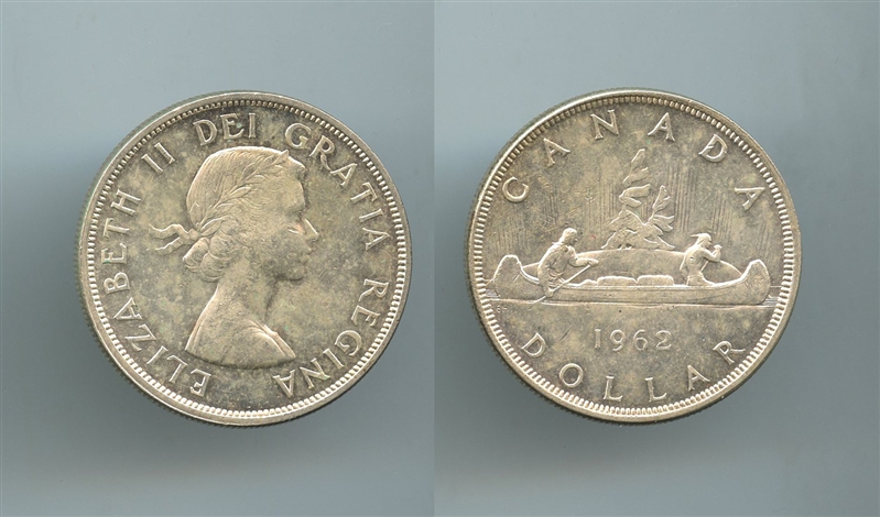 CANADA, Elizabeth II, Dollar 1962