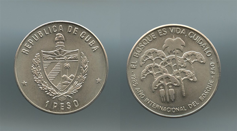 CUBA, Peso 1985