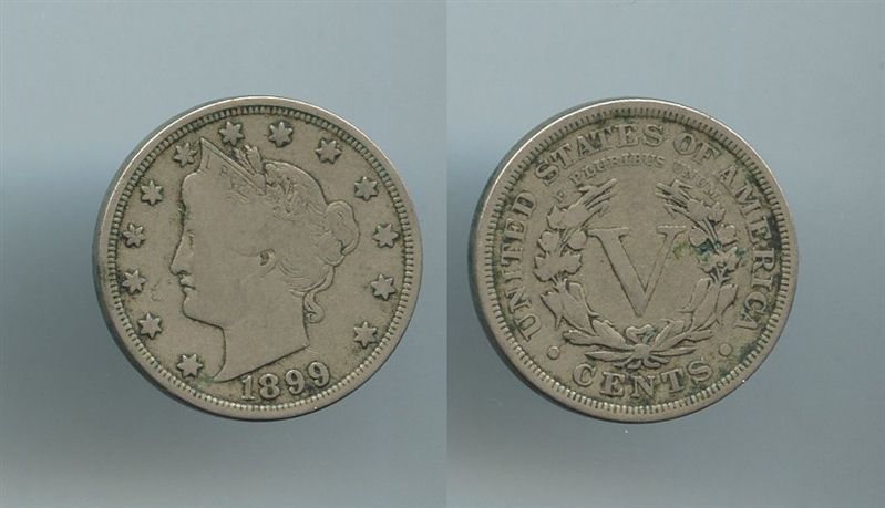 USA, 5 Cents 1899 Liberty Head