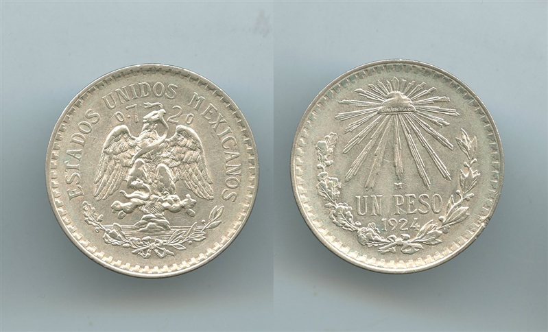 MESSICO, Peso 1924