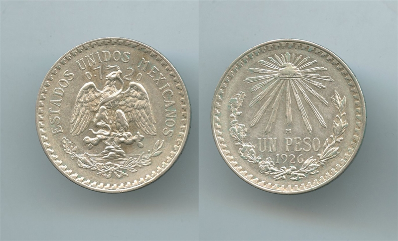 MESSICO, Peso 1926