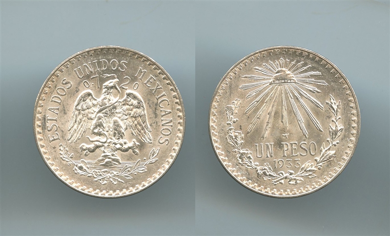 MESSICO, Peso 1933