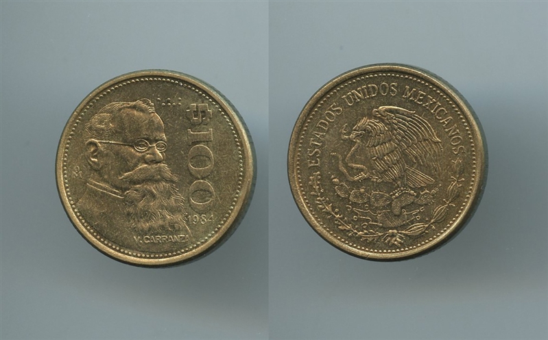 MESSICO, 100 Pesos 1984