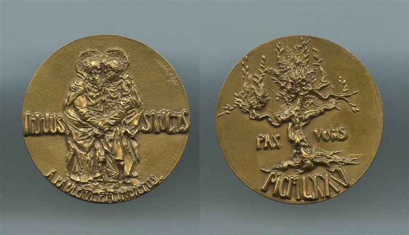 VATICANO, Paolo VI (1963-1978) Medaglia Straordinaria 1975, XXVI Anno Santo - Clicca l'immagine per chiudere