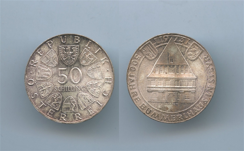 AUSTRIA, 50 Shilling 1973