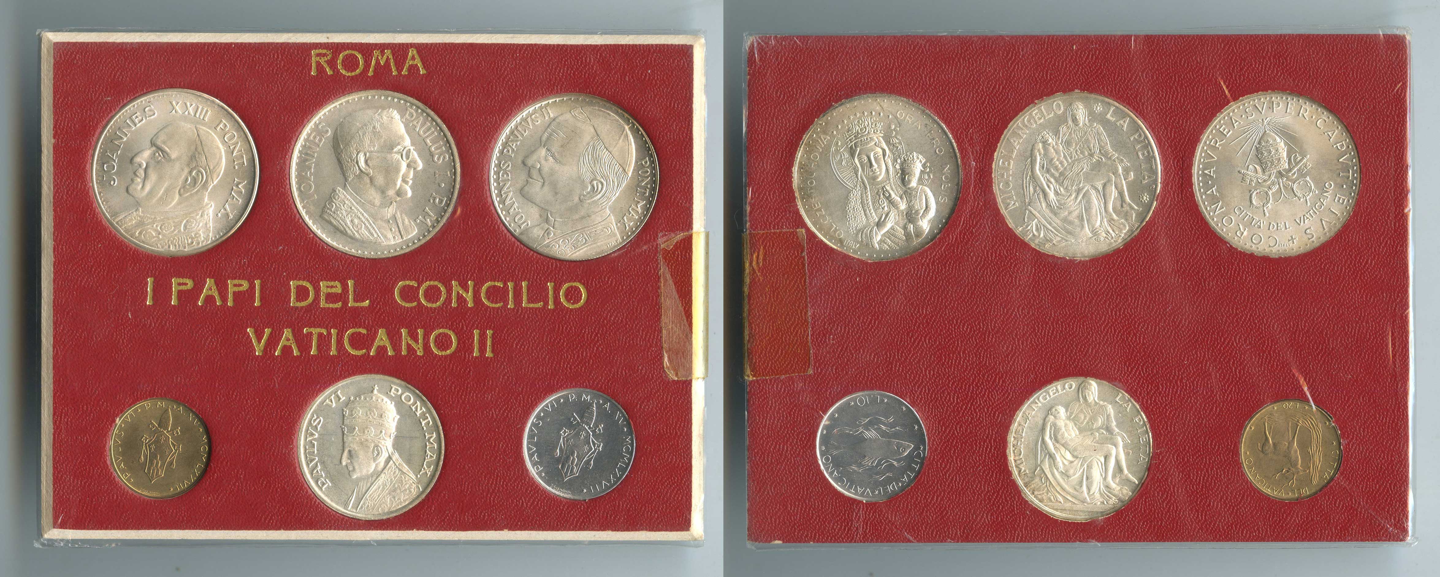 VATICANO, Folder medaglie Concilio Vaticano