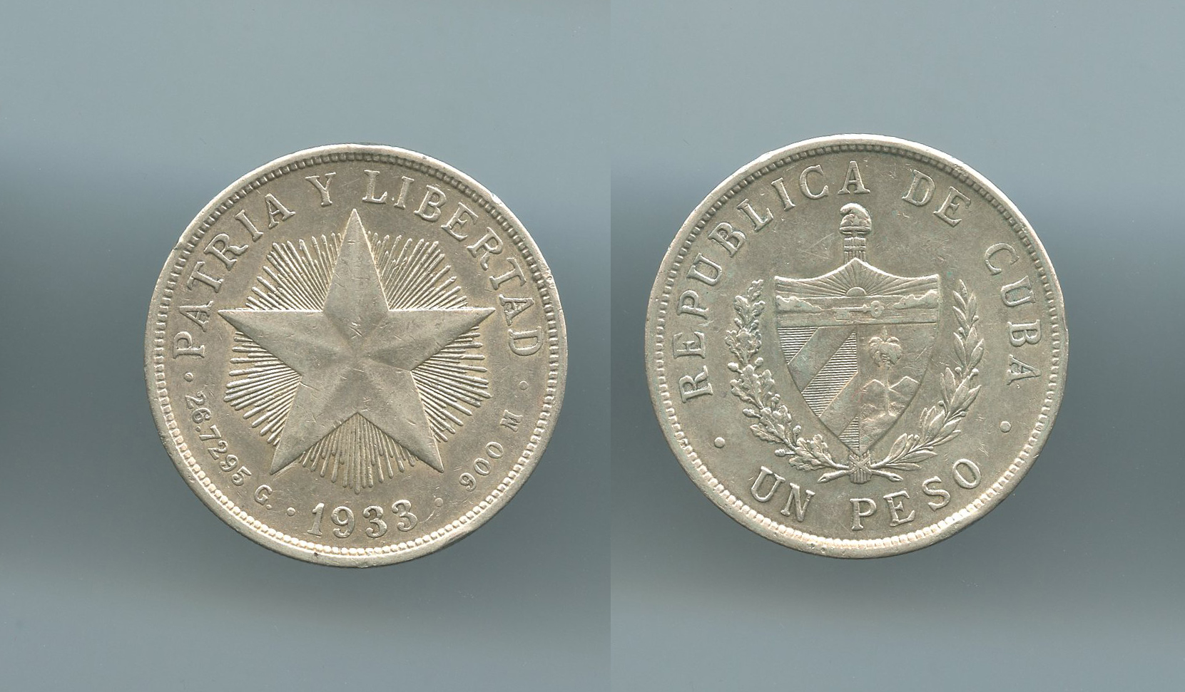 CUBA, Peso 1933
