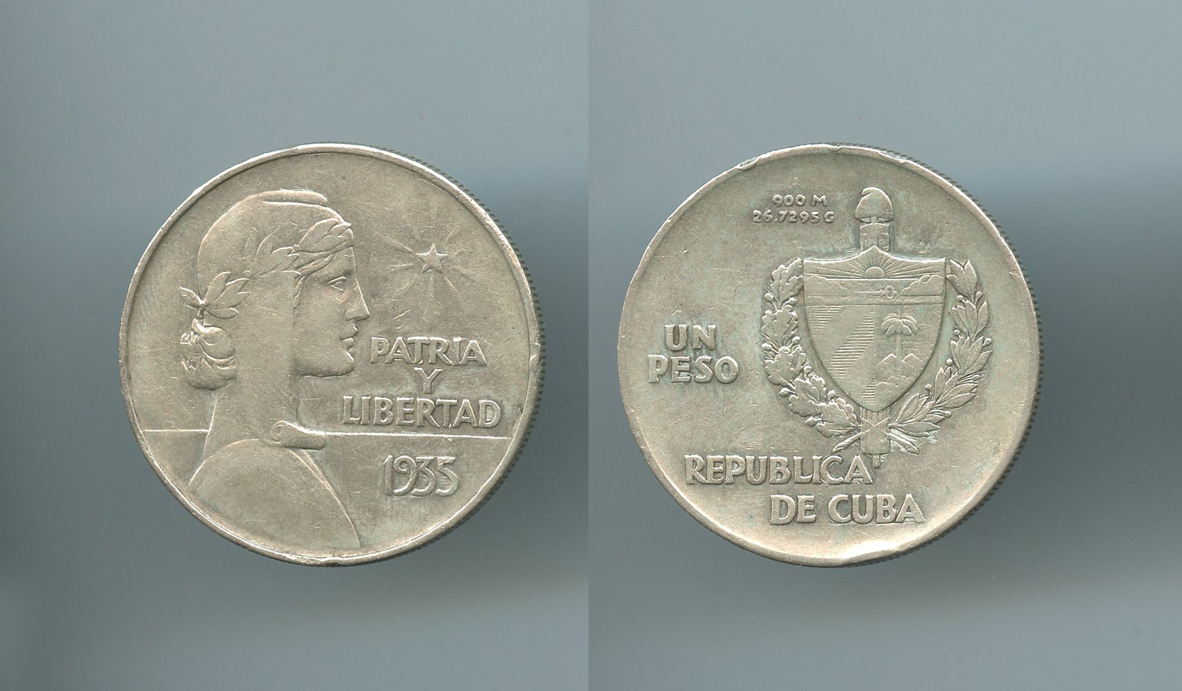 CUBA, Peso 1935