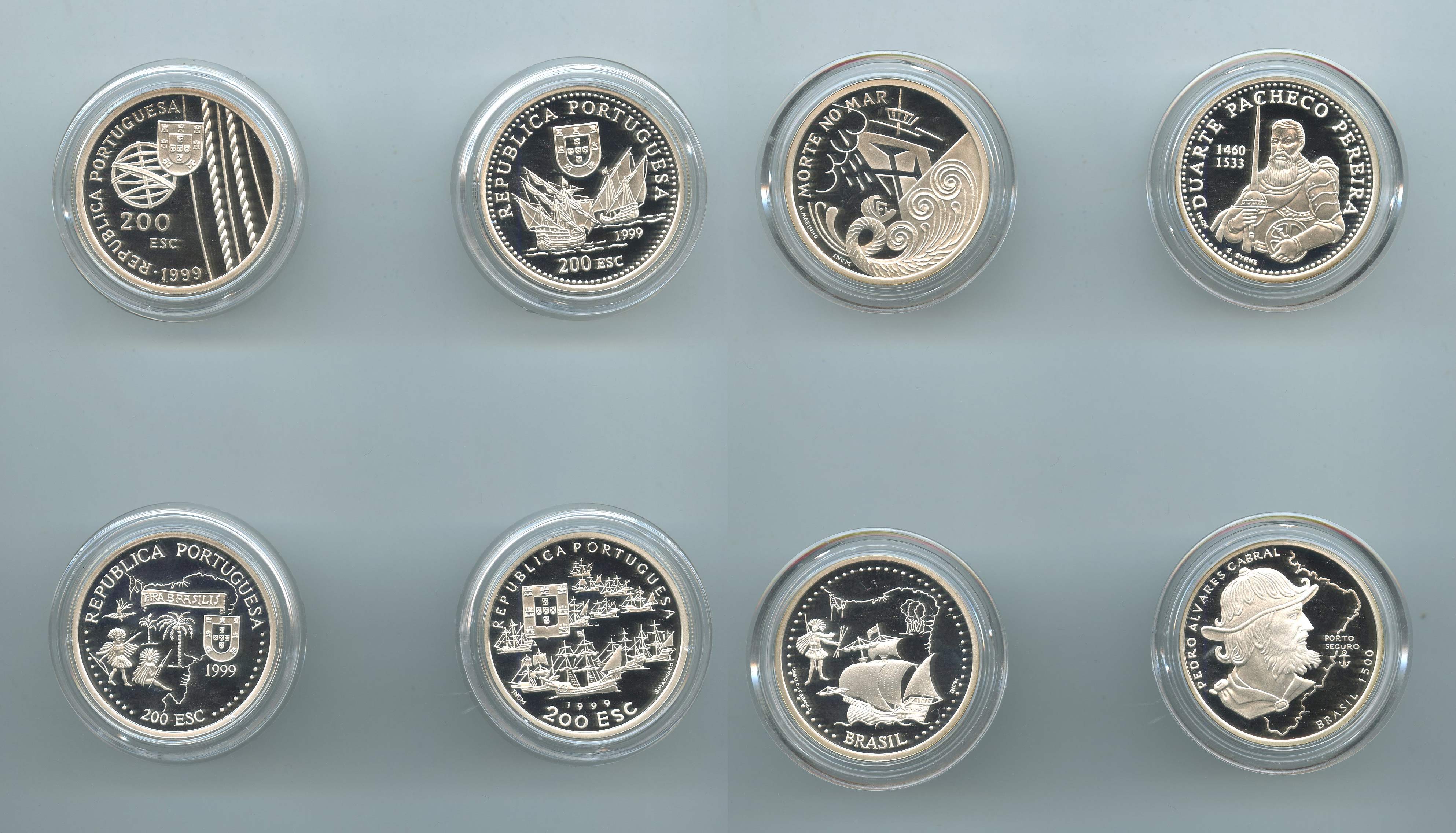 PORTOGALLO, Serie 200 Escudos 1999 "Le scoperte portoghesi X - Il Brasile"