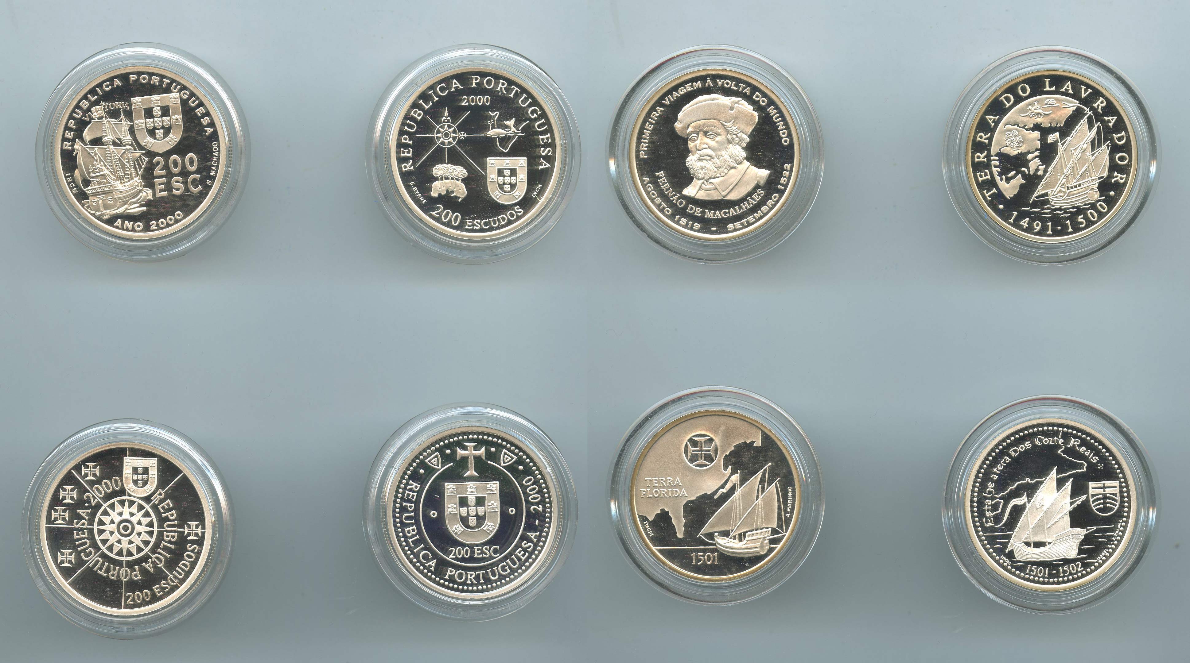 PORTOGALLO, Serie 200 Escudos 2000 "Le scoperte portoghesi XI - Nuove frontiere"