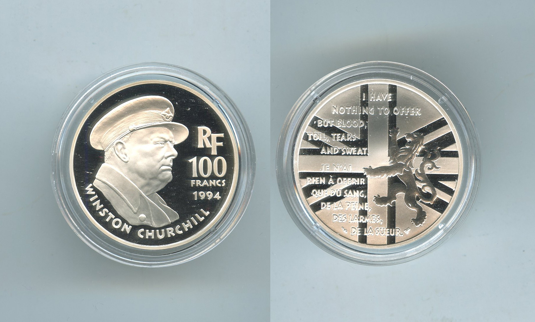 FRANCIA, 100 Francs 1994 "Liberazione - Winston Churchill"