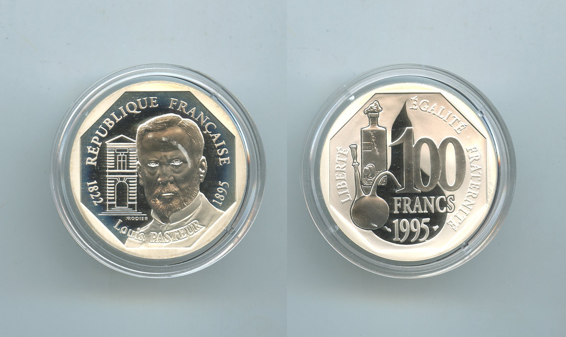 FRANCIA, 100 Francs 1995 "Louis Pasteur"