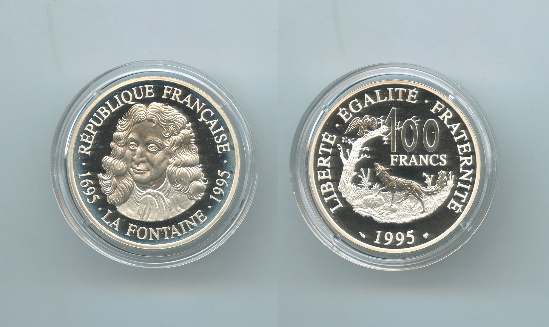FRANCIA, 100 Francs 1995 "Jean de La Fontaine"