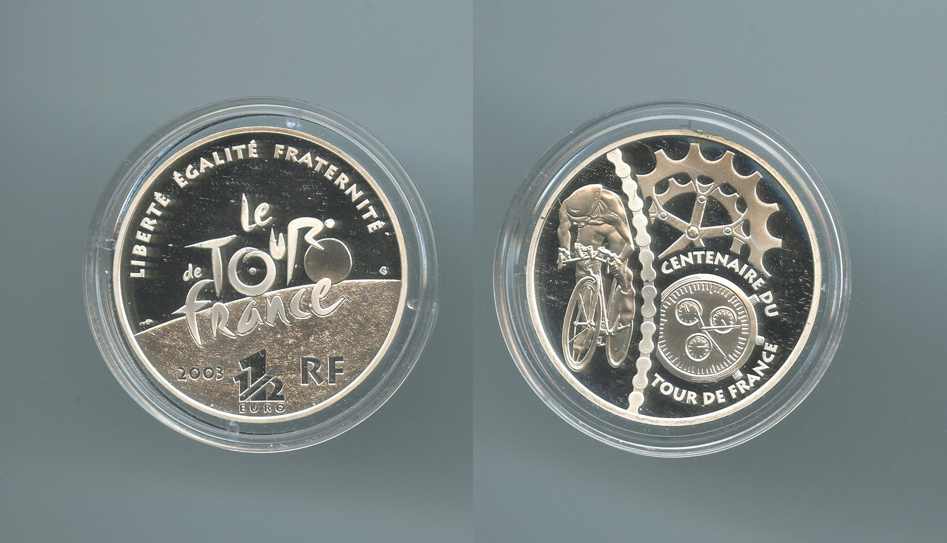 FRANCIA, 1-1/2 Euro 2003 "100 °Tour de France - Cronometro"