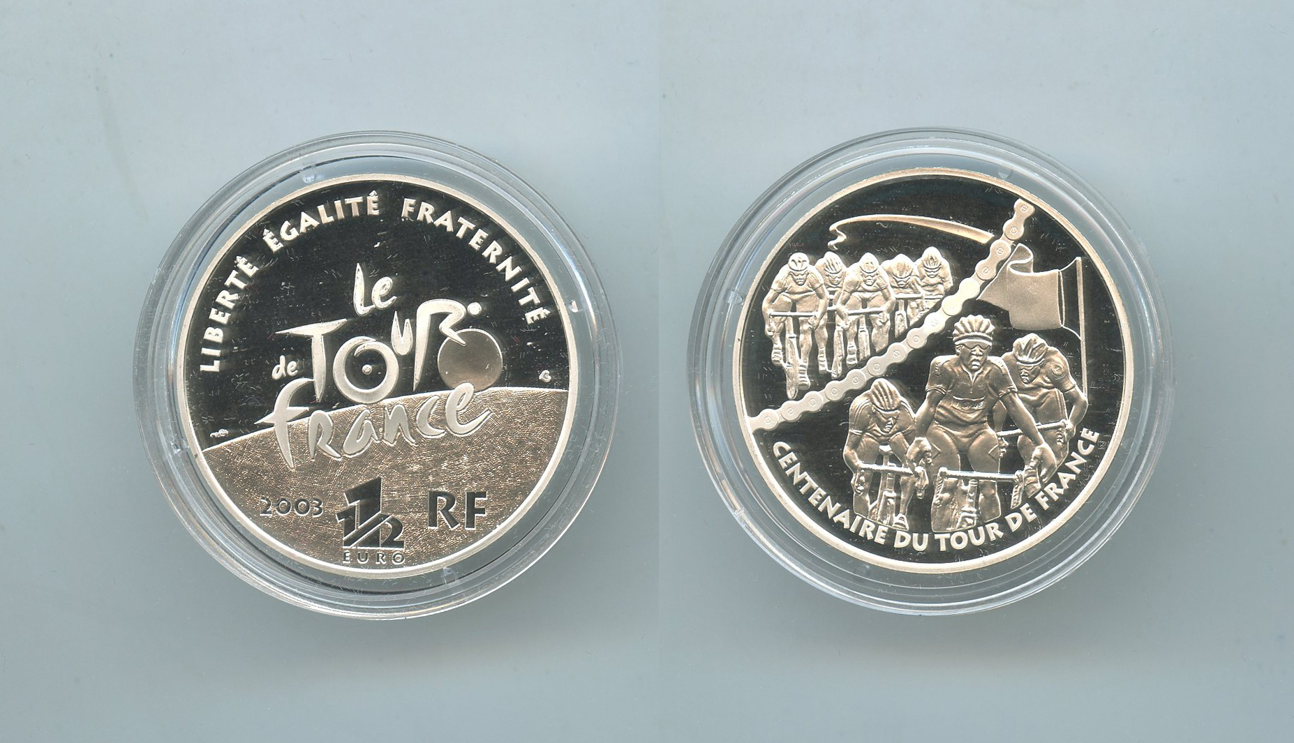 FRANCIA, 1-1/2 Euro 2003 "100 °Tour de France - Sprint"