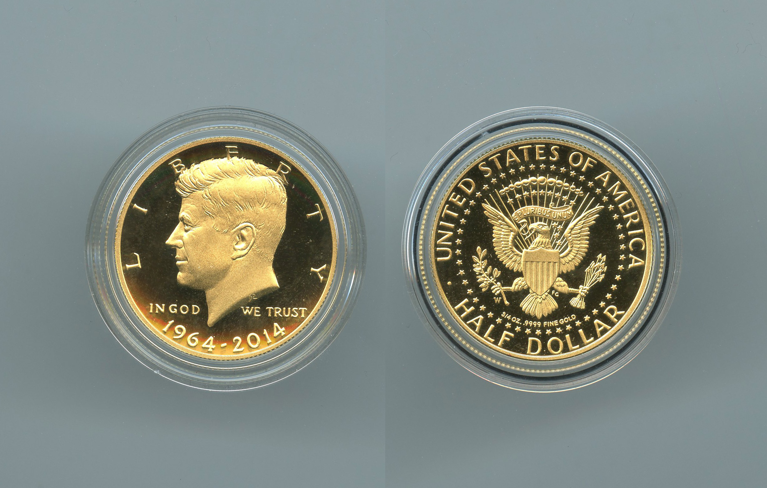 USA, Half Dollar 2014 W "J.F. Kennedy"