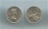 CANADA, Elizabeth II, 25 Cents 1956