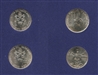 VATICANO, Giovanni Paolo II (1978-2005) 1000 e 500 Lire A. IVB 1983-1984