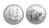 CANADA, Elizabeth II, 5 Dollars 2011 "Wildlife series - Grizzly"