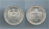 GERMANIA, 10 Mark 1991 A "Porta di Brandeburgo"