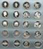 COMITATO INTERNAZIONALE OLIMPICO, Set 10 monete Olimpiadi del centenario (1896-1996)