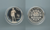 FRANCIA, 10 Francs - 1,5 Euro 1996 "David - Michelangelo Buonarroti"