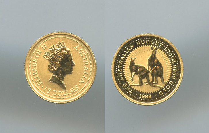 AUSTRALIA, 10 Dollars 1998 Kangaroo AUSTRALIA, 10 Dollars 1998 Kangaroo