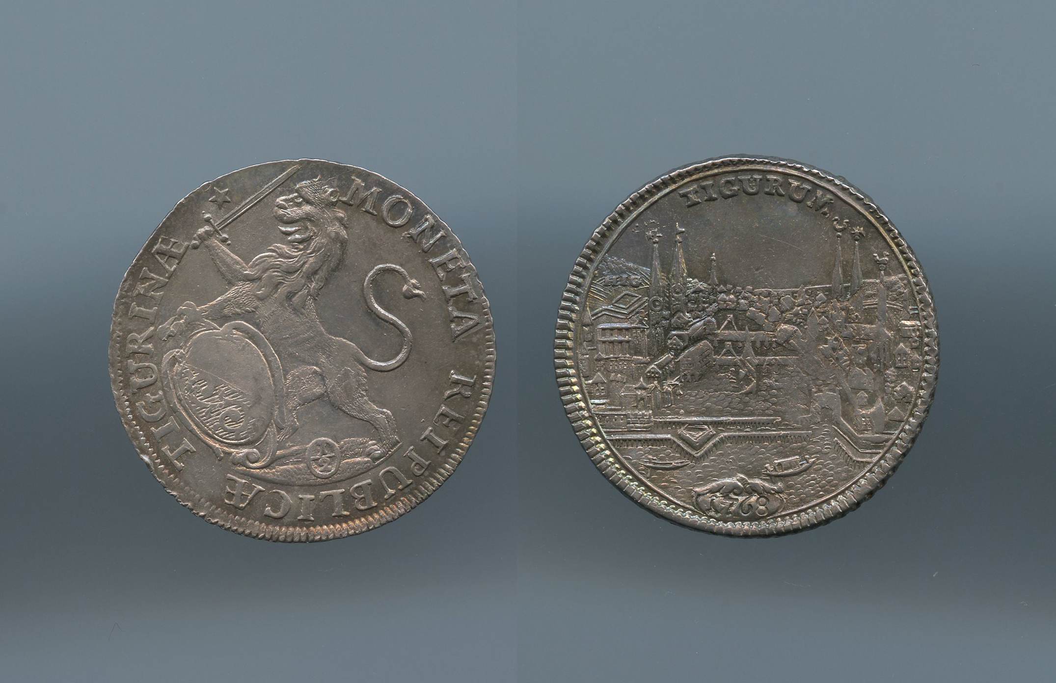 SVIZZERA, Zurigo, 1/2 Taler 1768