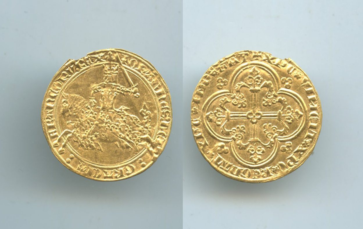 FRANCIA, Jean le Bon (1350-1364) Franc a cheval