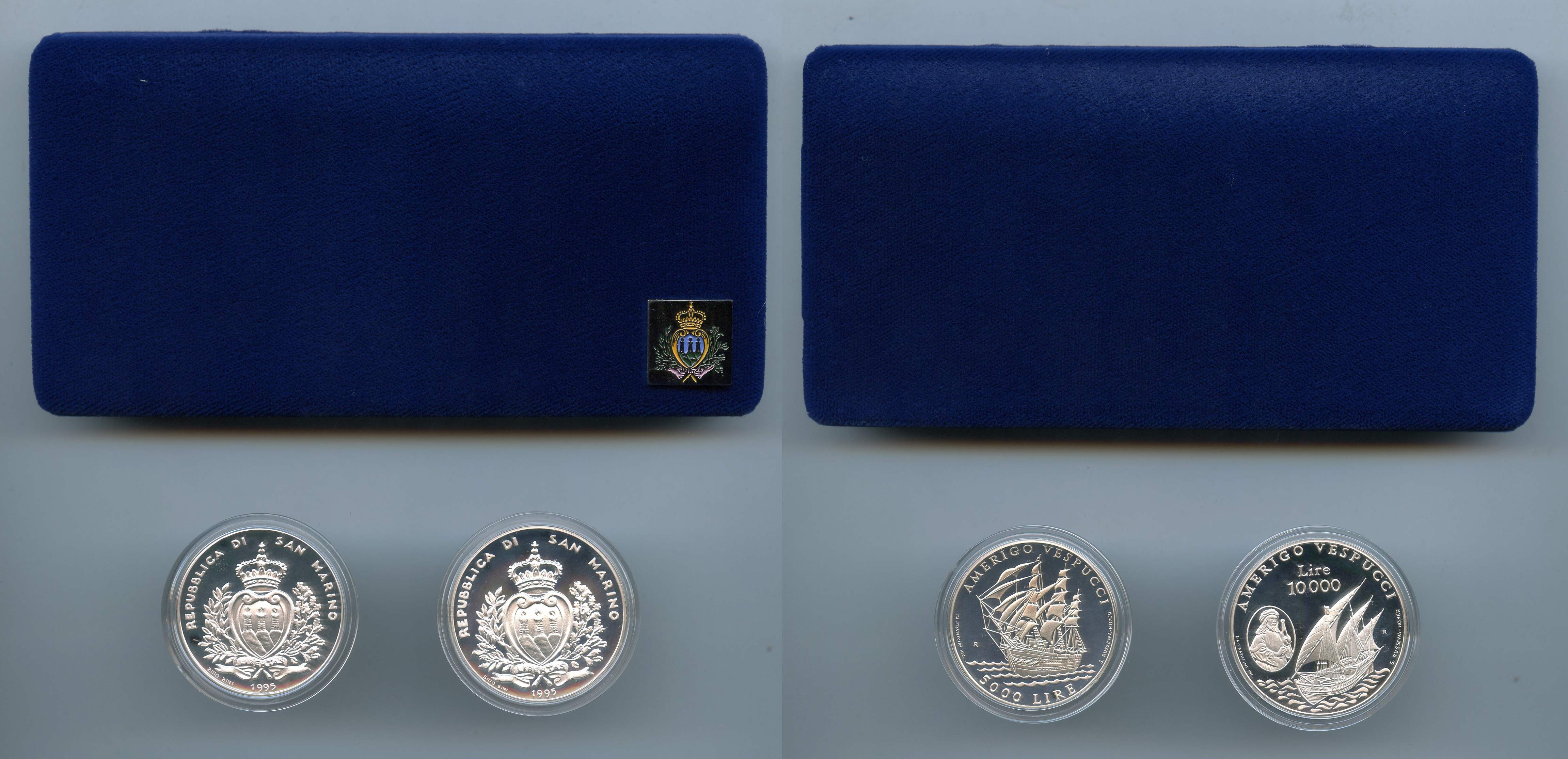 SAN MARINO, Trittico 1981 "Publio Virgilio"