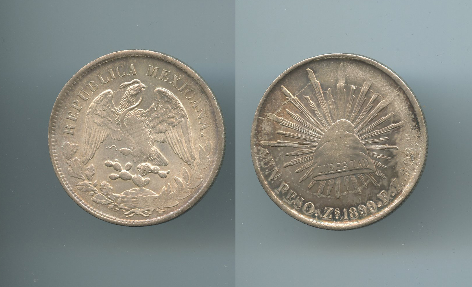 MESSICO, Repubblica, Peso 1899 Zs FZ