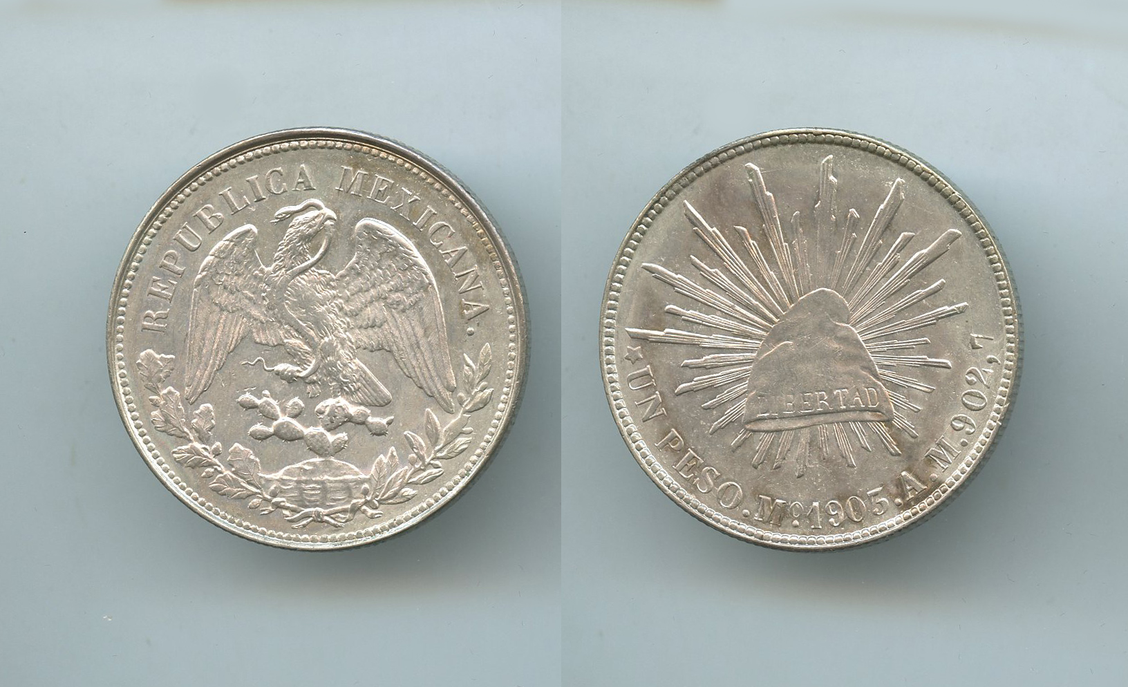 MESSICO, Repubblica, Peso 1903 Mo AM