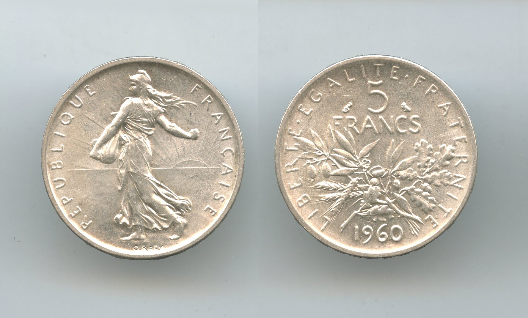 FRANCIA, 5 Francs 1960